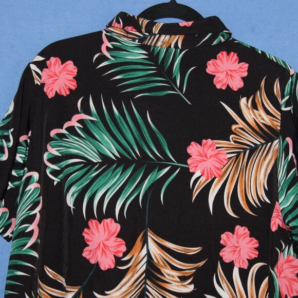 SHEIN CURVE Tropical Shirt and Shorts Co-ord Set 1XL - Picture 9 of 14